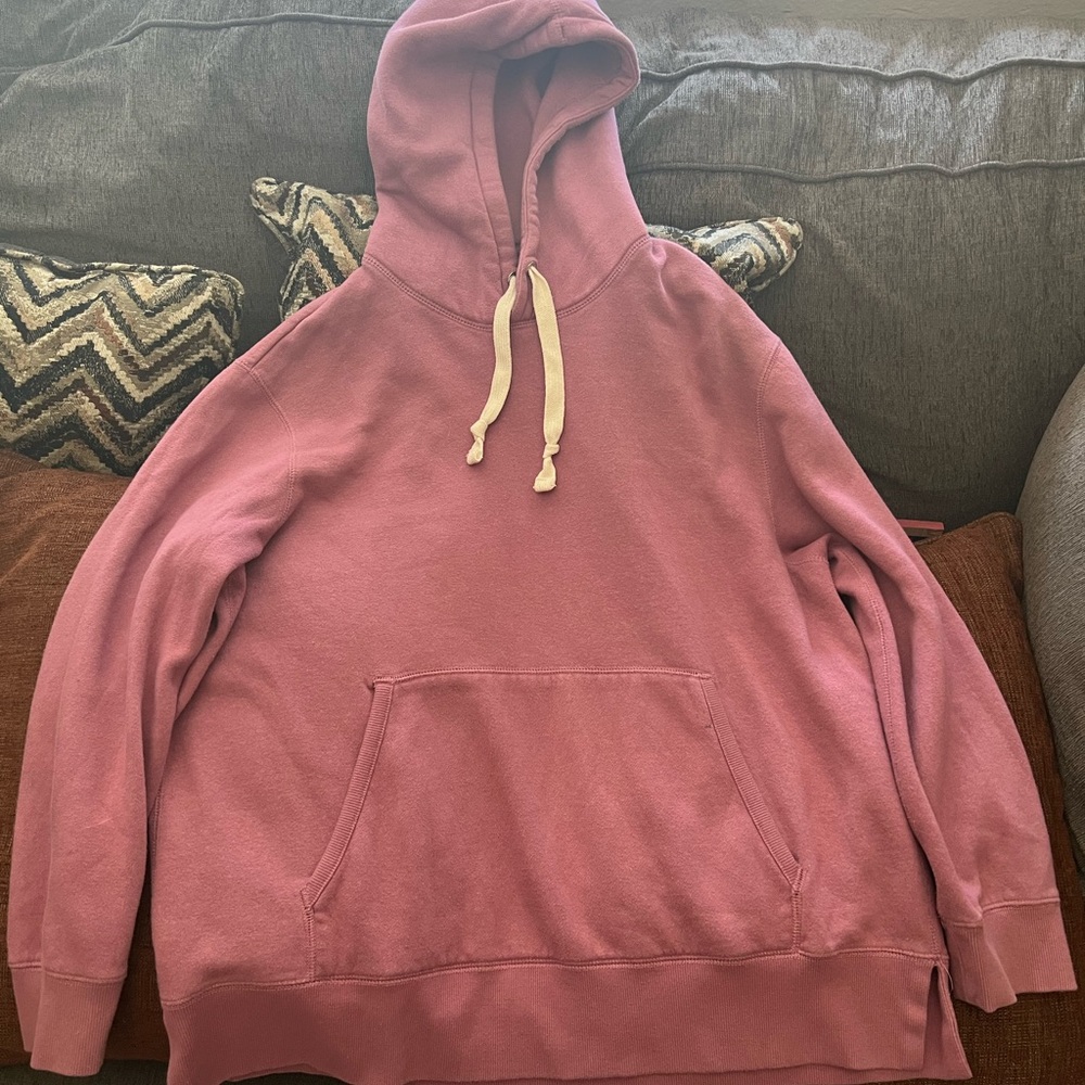 Pink Hoodie for women size Large